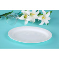 Haonai bulk und billig Restaurant Bone China Platte